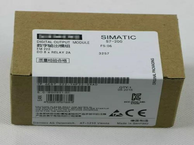 Siemens 6es7 222 1hf22 0xa0 Siemens Plc Ethernet SIMATIC S7-200 Cpu 222 Smart Digital Output Module