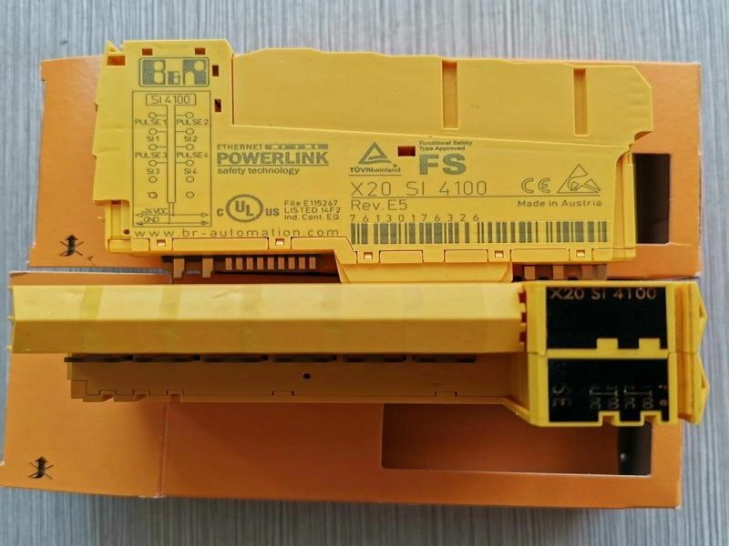 X20SI4100 B&R X20 PLC SYSTEM I/O Module 4 Type A Digital Inputs 4 Pulse Outputs 24 VDC