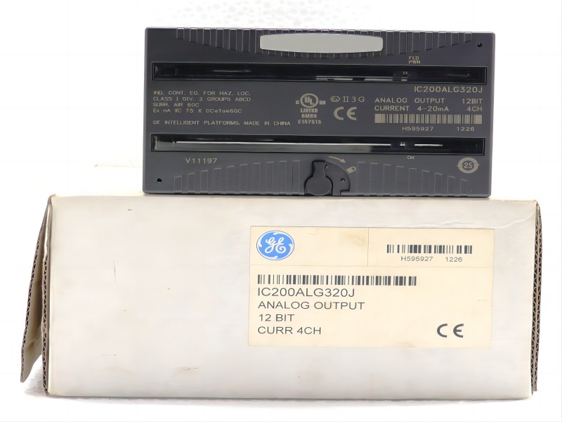 IC200ALG320 GE Fanuc PLC 12 Bit Current 4 Channel