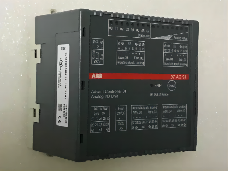 07AC91 Abb Analog Output Module GJR5252300R0101
